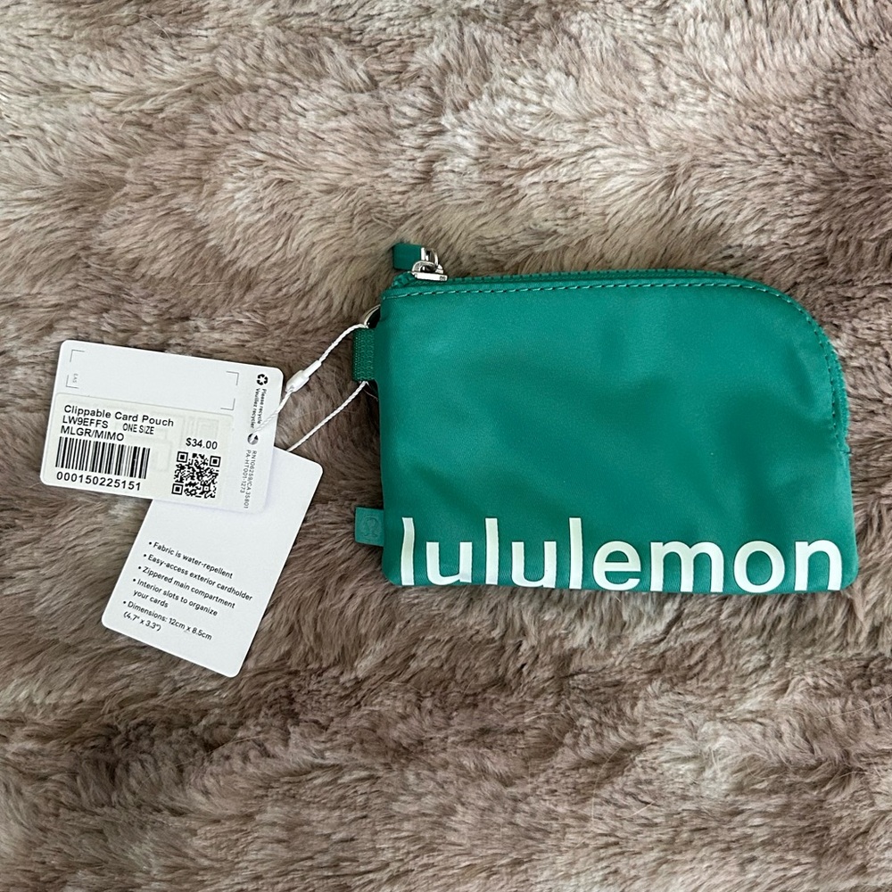 Lululemon Clippable Card Pouch